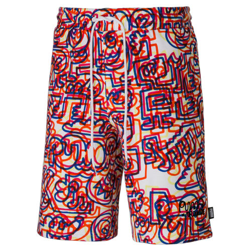 Doodle Printed Shorts