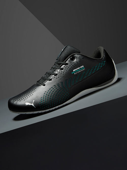 Puma Black Mercedes AMG Petronas Motorsport Drift Cat Ultra II Unisex  Sneakers (UK 5)