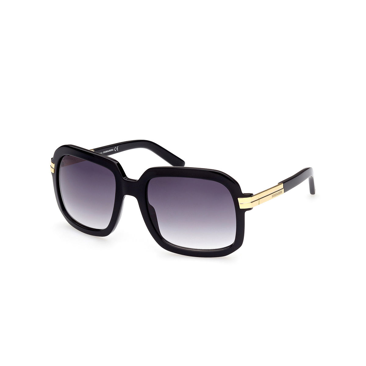 D Squared 2 Black Plastic Sunglasses DQ0351 57 01B Buy D Squared 2