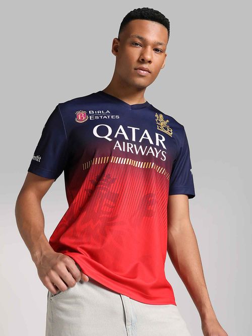 Puma Rcb 2025 Men's Red Replica Jersey
