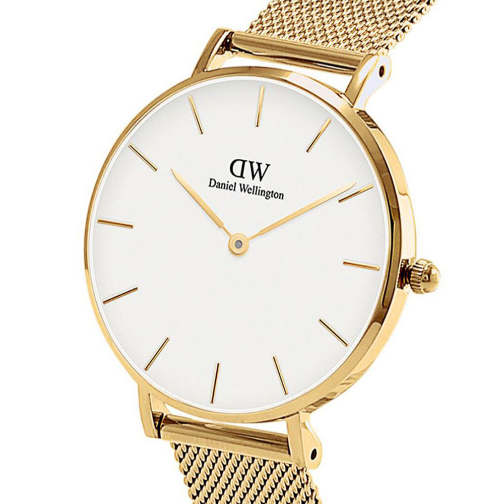 Daniel Wellington Petite Evergold 36mm & 16mm St Mawes Strap Watch Gift Set