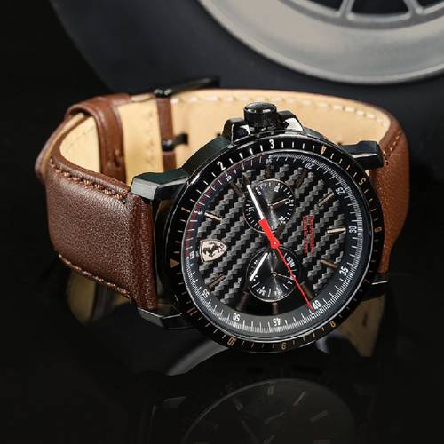 Buy Scuderia Ferrari Turbo 0830452 Black Dial Analog Watch For Men 
