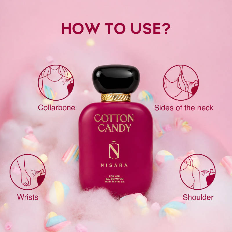NISARA Cotton Candy - Perfume For Women,Eau De Parfum,Long L... - view 5