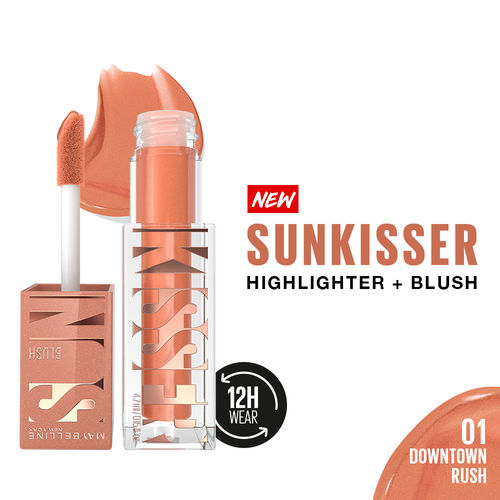 Maybelline New York Sunkisser Highlighter + Blush - Downtown Rush