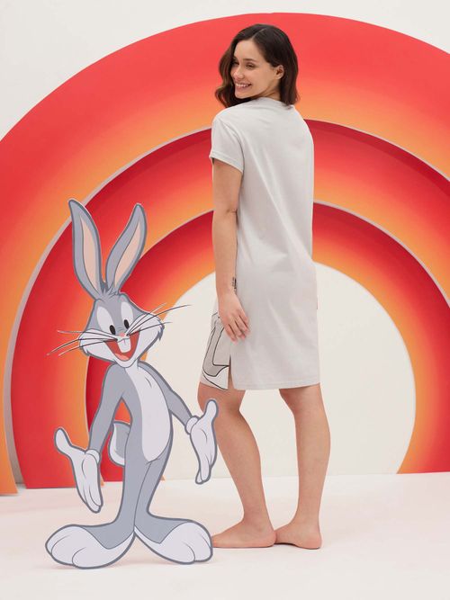 Buy Sweet Dreams Womens Fun Bugs Bunny Graphic Night Dress Online