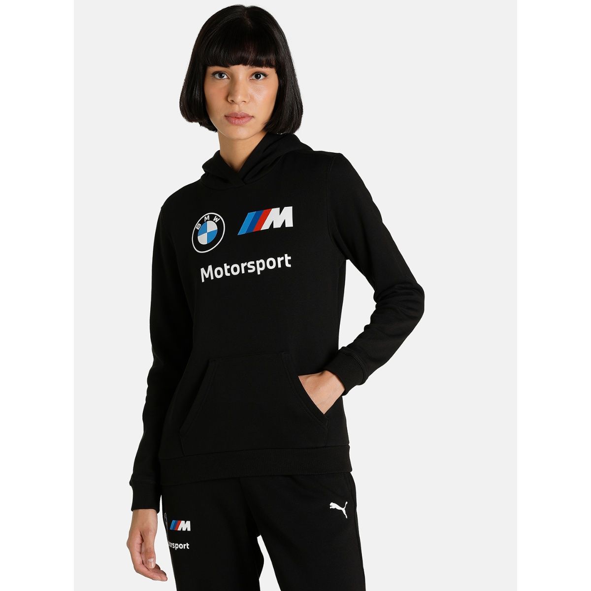 Puma BMW M MOTORSPORT ESS - Felpa con cappuccio - black/nero 