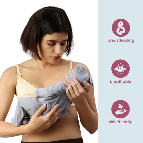 Buy Morph Maternity Pack Of 2 Nursing Bras - Multi-Color online