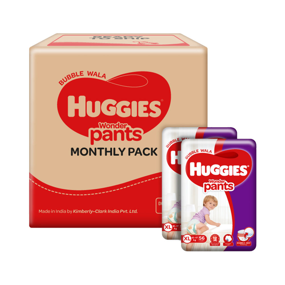 Buy Huggies Diapers Extra Large Wonder Pants 54 Pcs Online At Best Price of  Rs 885 - bigbasket