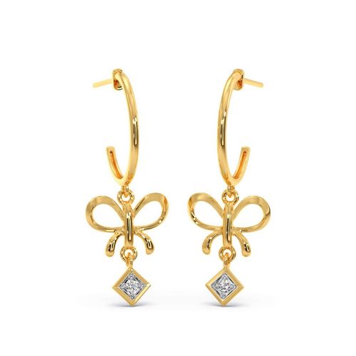 Kalyan Jewellers Gold Earrings Online Buy Candere By Kalyan