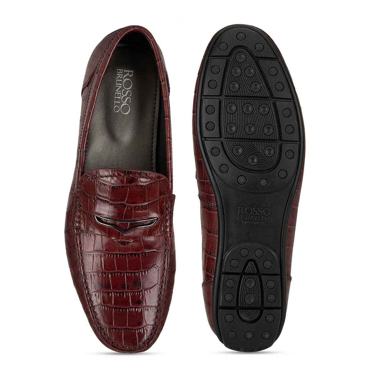 Rosso hot sale brunello moccasins