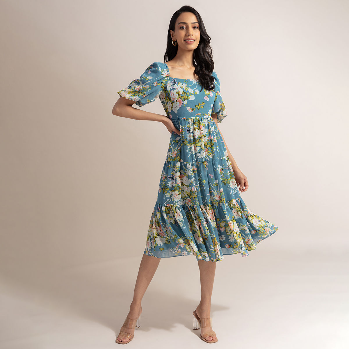 Buy Twenty Dresses By Nykaa Fashion Maroon Fading Into Dusk Dress Online
