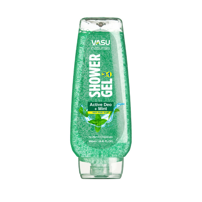 Vasu Shower Gel- Active Deo-mint