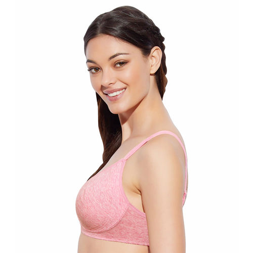 Buy Enamor A042 Side Support Shaper Bra - Supima Cotton, Non-Padded &  Wirefree - Orchid Melange Online