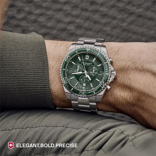 Victorinox Men Green Dial Maverick Analog Watch V241946 (M)