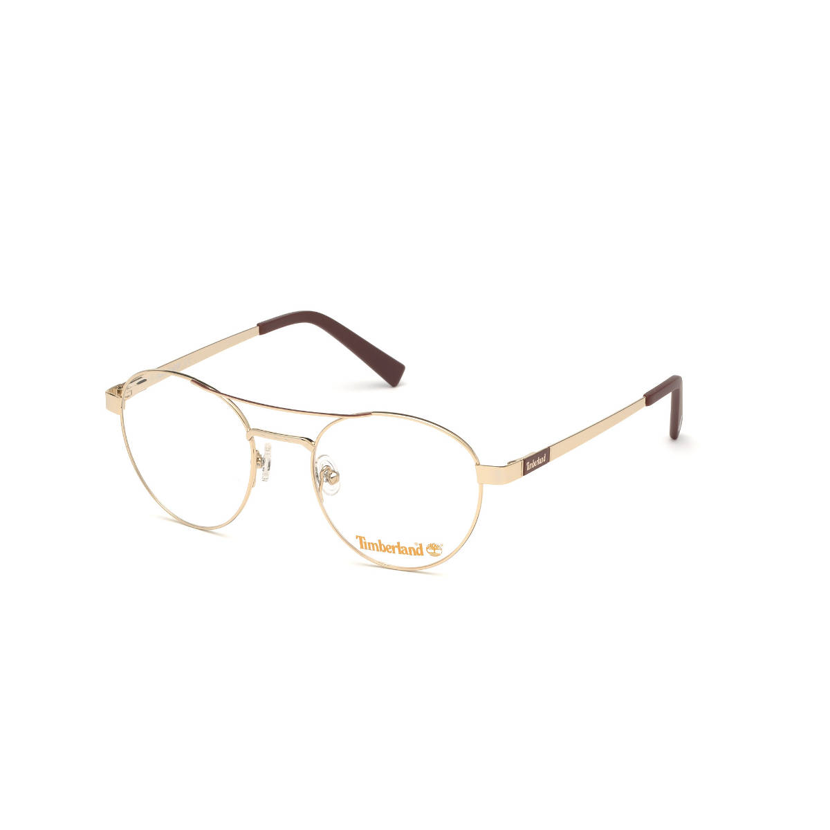 Timberland Gold Metal Eyeglass Frame TB1640 50 032
