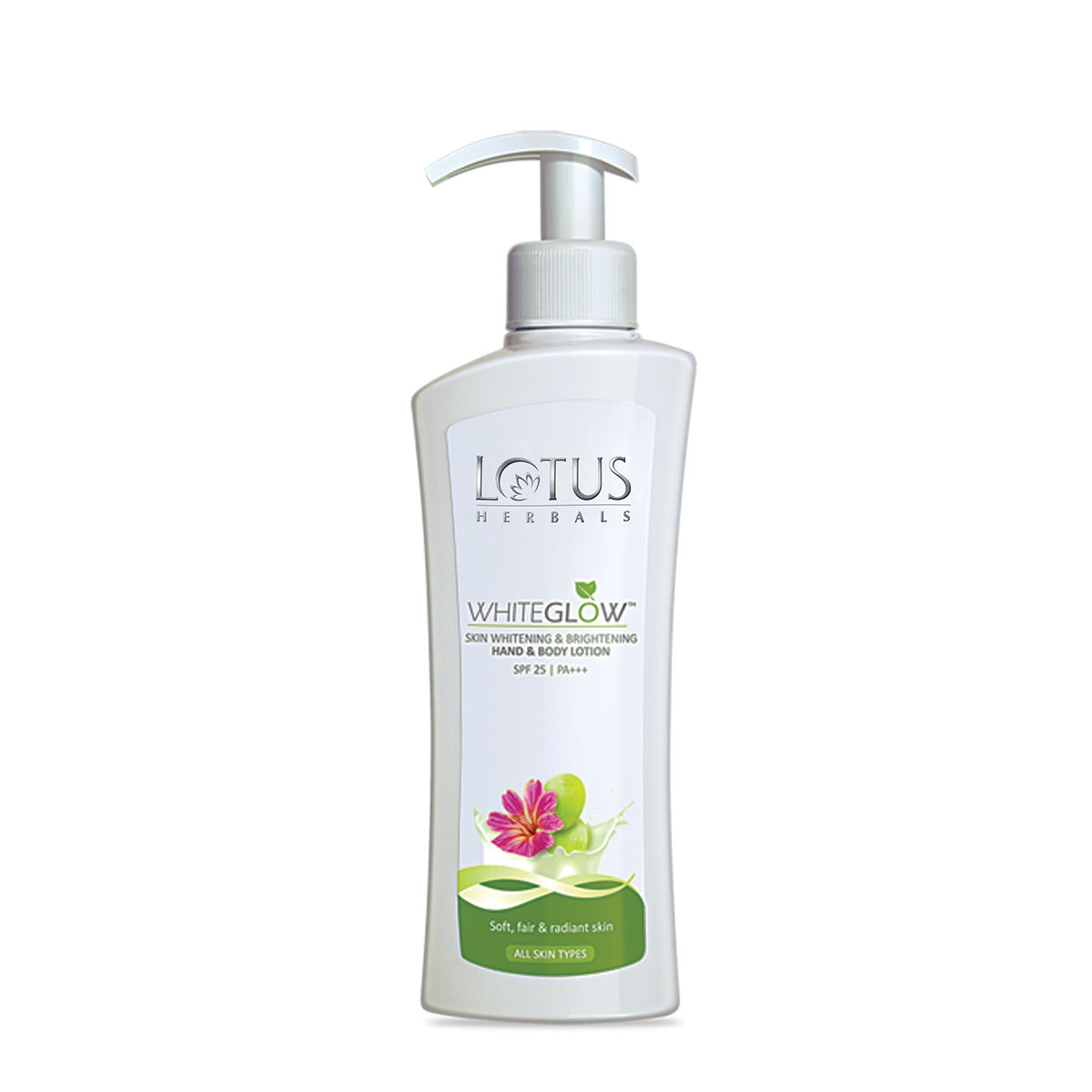 Lotus Herbals Whiteglow Skin Whitening & Brightening Hand & Body Lotion Spf 25 Pa+++