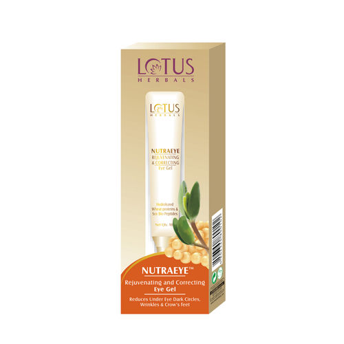 Lotus Herbals Nutraeye Rejuvenating Correcting Eye Gel Buy Lotus Herbals Nutraeye Rejuvenating Correcting Eye Gel Online At Best Price In India Nykaa