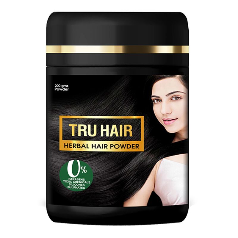 TRU HAIR Organic Herbal Hair Powder For Improving Hair Health & Strength:  Buy TRU HAIR Organic Herbal Hair Powder For Improving Hair Health &  Strength Online at Best Price in India |