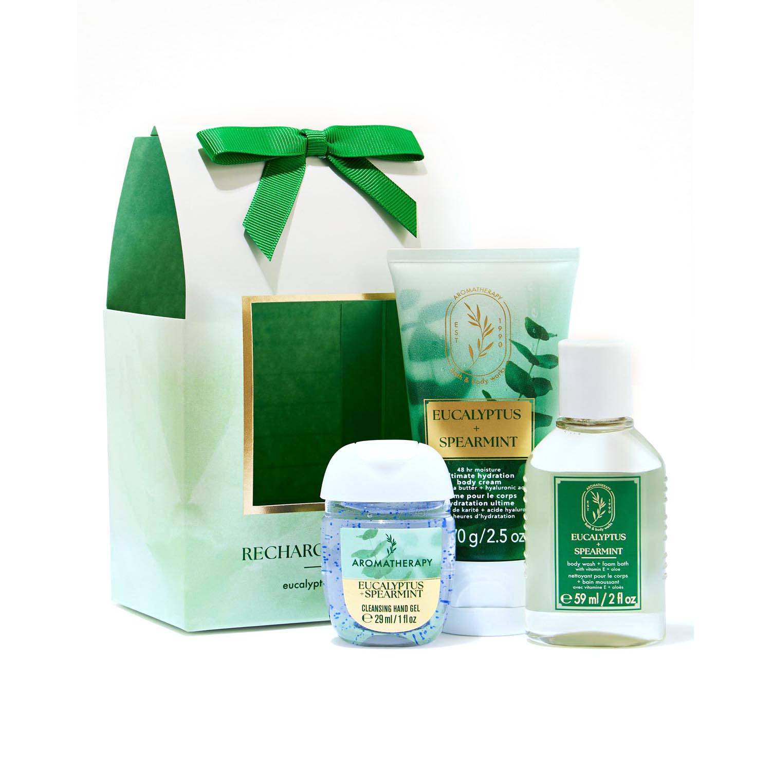Bath & Body Works Eucalyptus Spearmint Gift Set