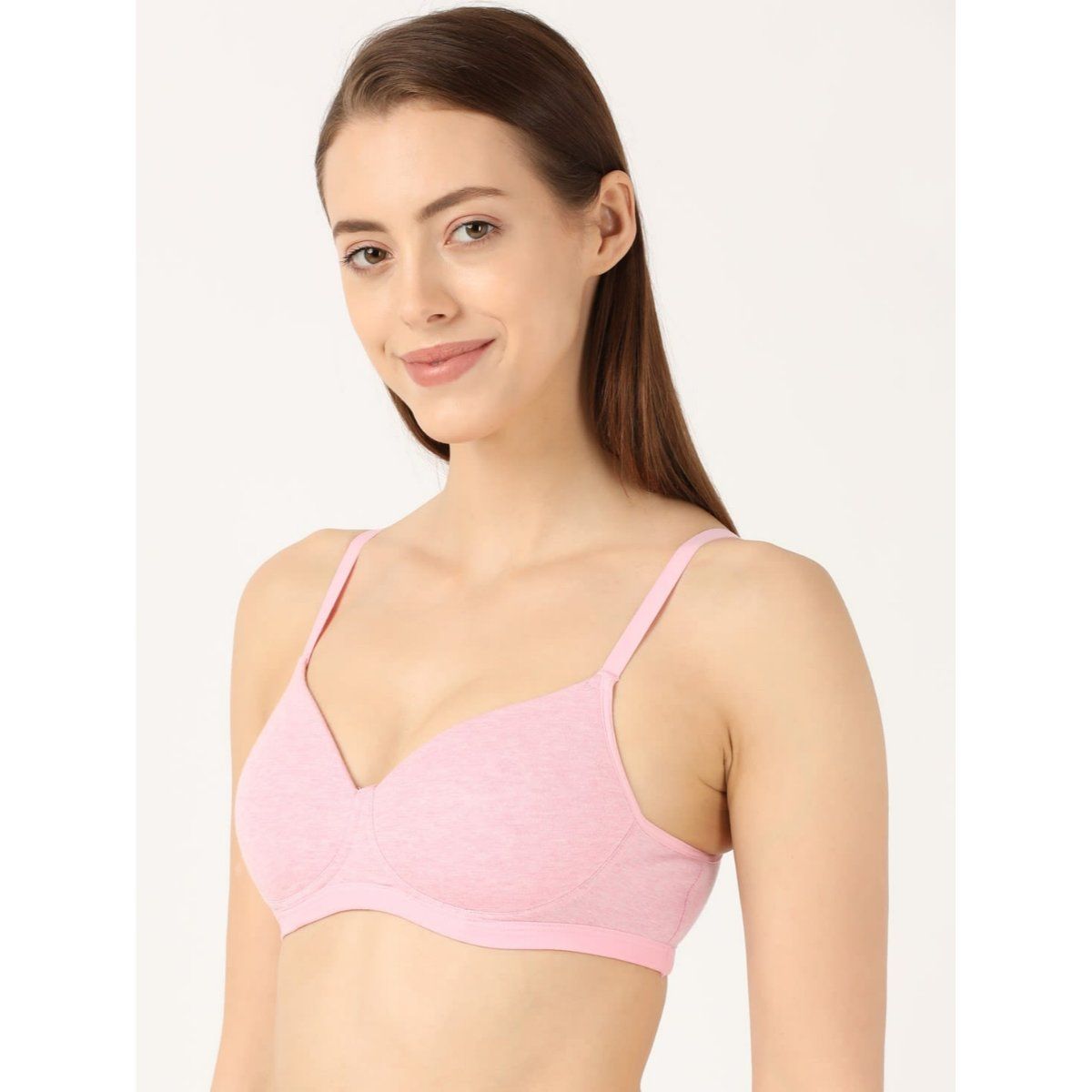 Jockey Mj20 Women Wirefree Padded Full Coverage Slipon Beginners Bra