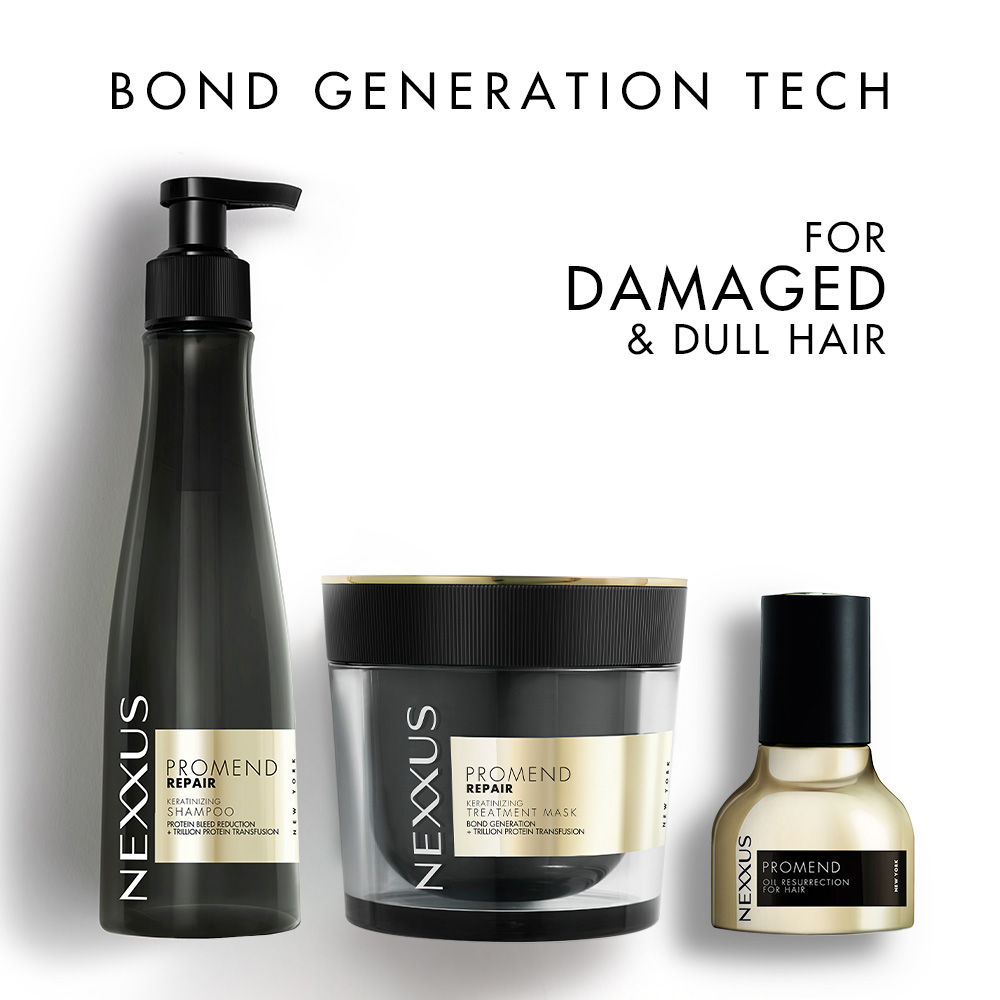Nexxus Promend Repair Keratinizing Shampoo + Mask + Serum Co