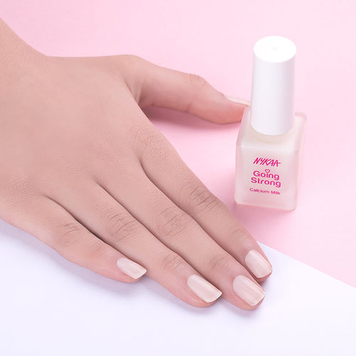 Nykaa Nail Care Going Strong Calcium Milk Buy Nykaa Nail Care Going Strong Calcium Milk Online At Best Price In India Nykaa