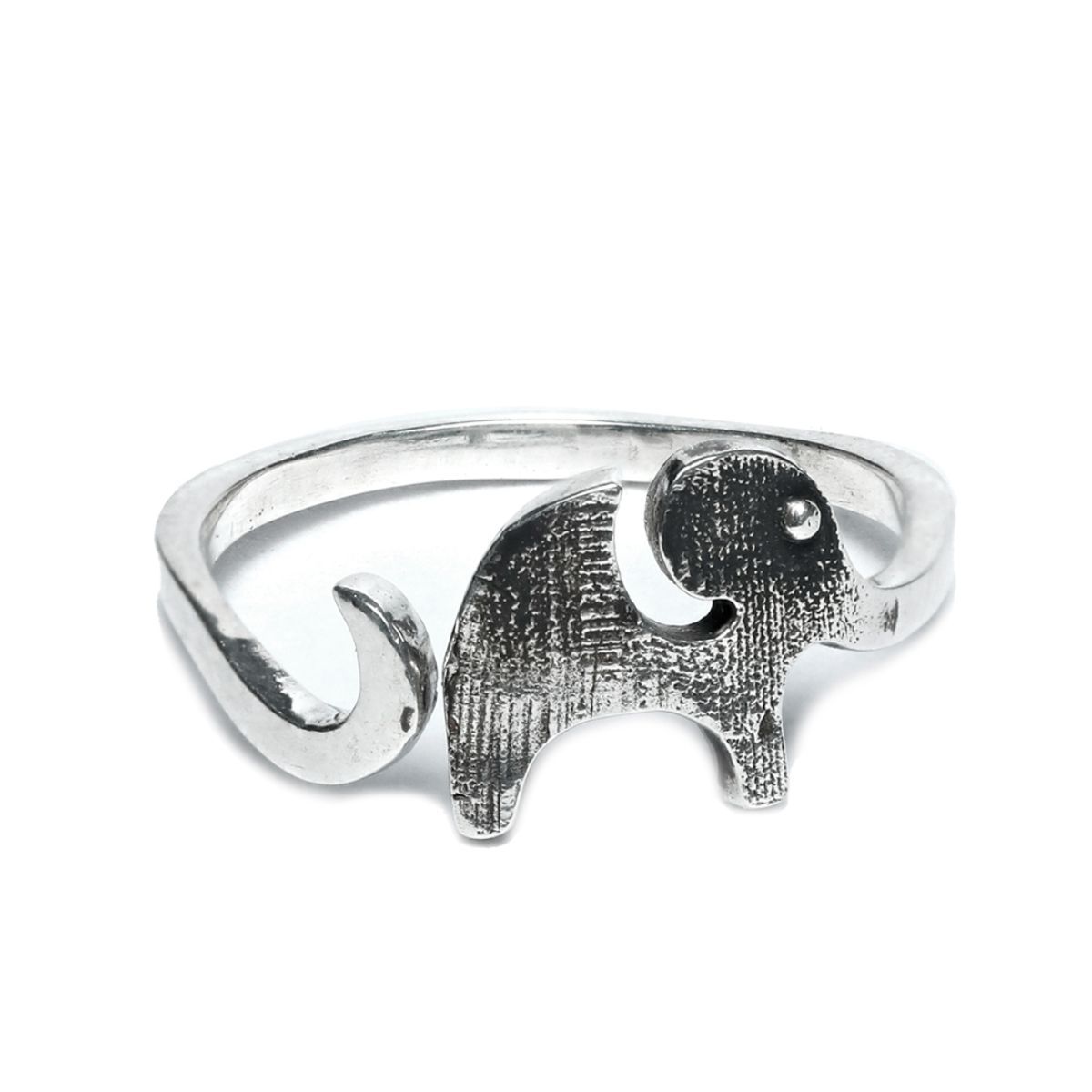 Buy Vshine Adjustable Elephant Ring Exclusive Collection Silver-Toned  Oxidised Fashionable Traditional Ethnic Black & Silver Rhodium Plated  Stylish Fancy Party Wear Latest Design Free Size Fashion Jewellery Ring  Collection for Women, Girls,