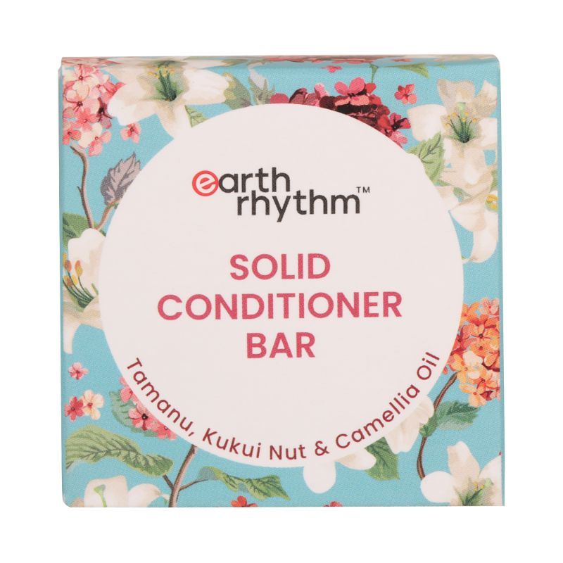 Earth Rhythm Solid Conditioner Bar with Tamanu, Kukui Nut & Camellia Oil