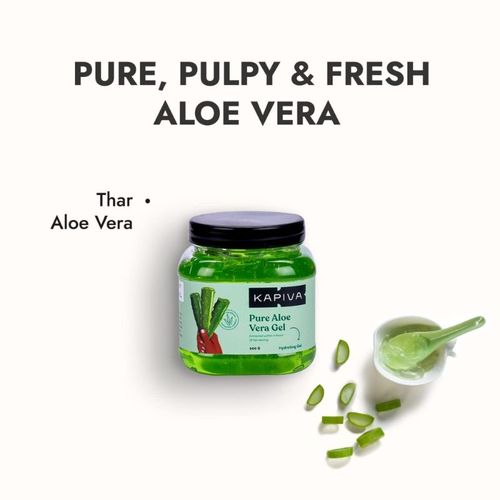 Buy Kapiva Aloe Vera Gel Hydrating and Moisturizing Gel for Face & Hair  Multipurpose Gel Online