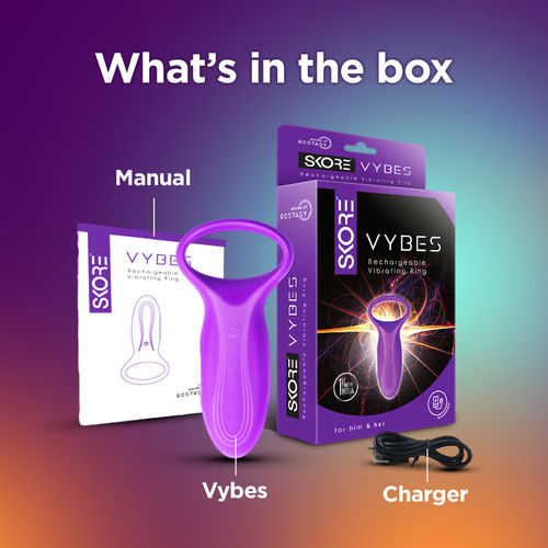 vibrating ring for women Dual Pleasure Couples Ring | Vibrating Cock Ring main image 1