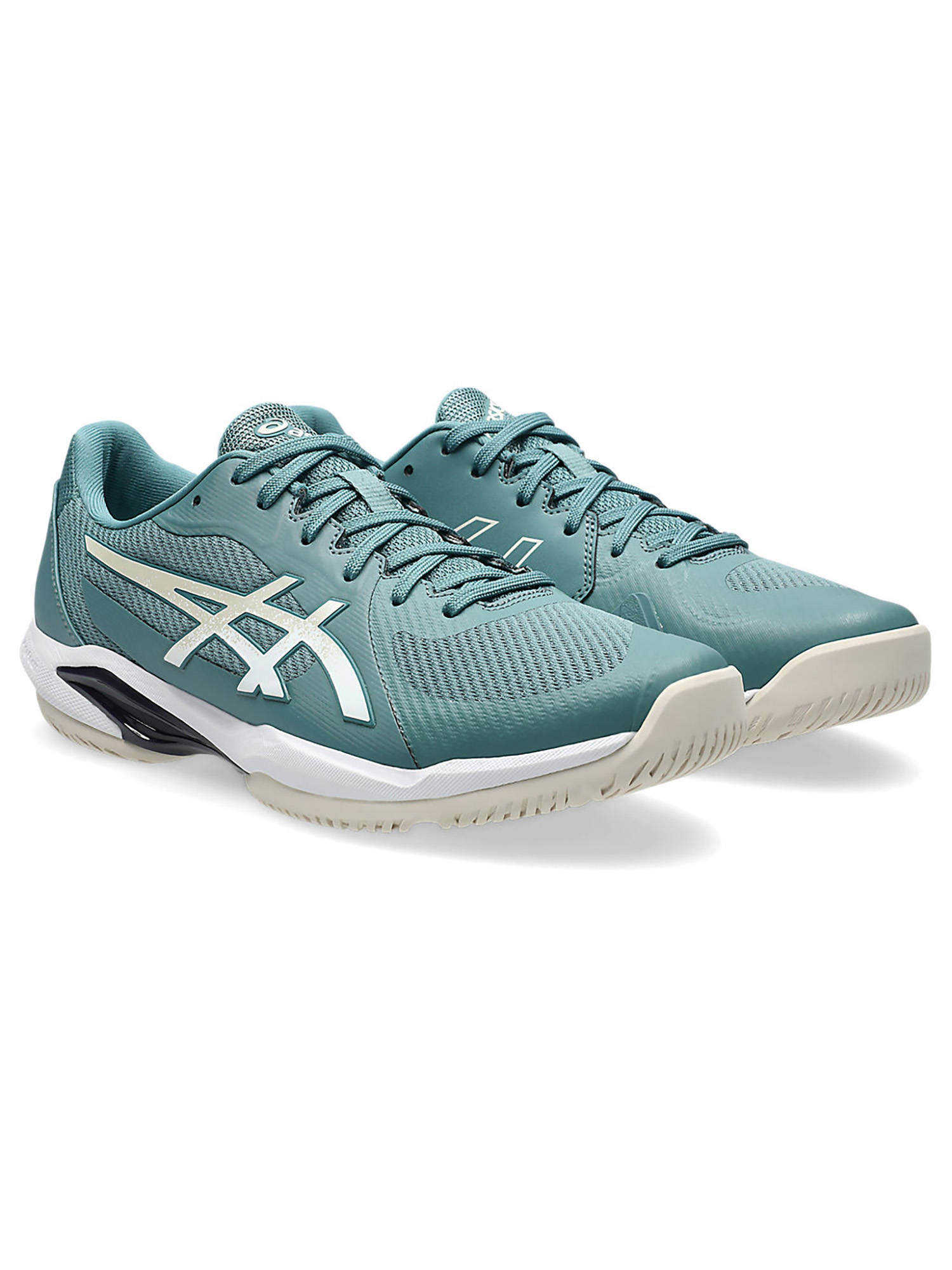 Buy ASICS Men SOLUTION SWIFT FF 2 Tennis Shoes - Teal Online