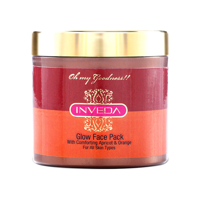 Inveda Glow Face Pack With Comforting Apricot & Orange