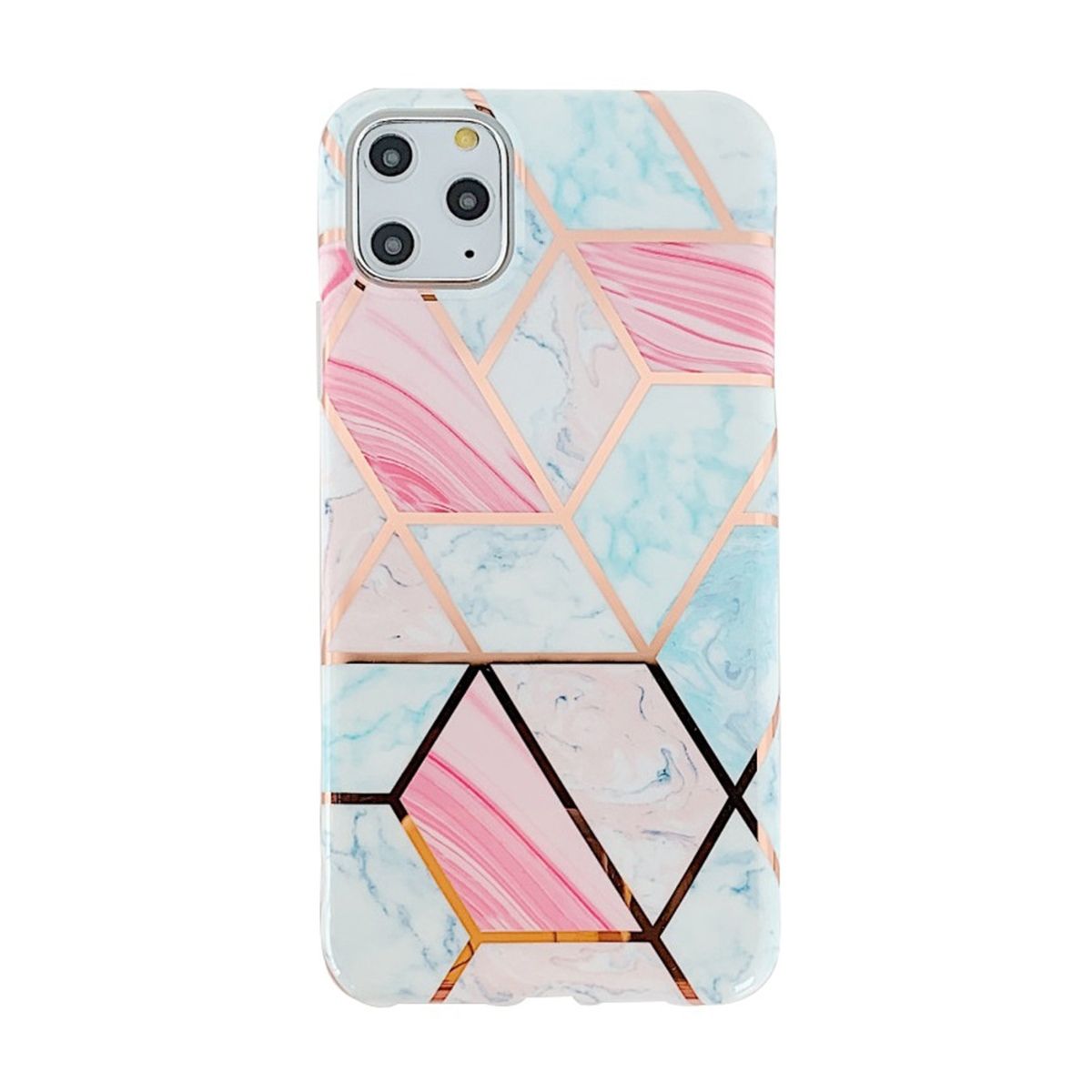 Mvyno Gorgeous Cover For iPhone 13 Pro Max 6.68" (Marble Pink)