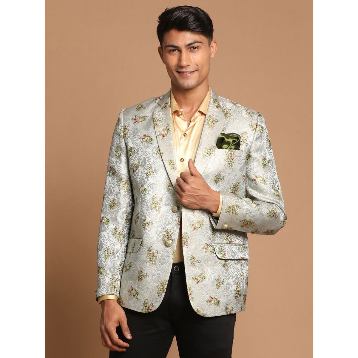 Mens jacquard clearance blazer