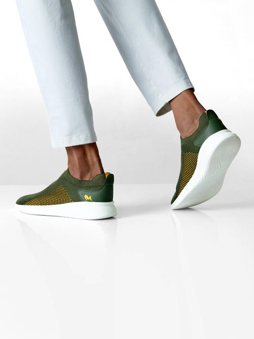 Neeman's The Everyday Basic Slip On Citrus Olive Sneakers