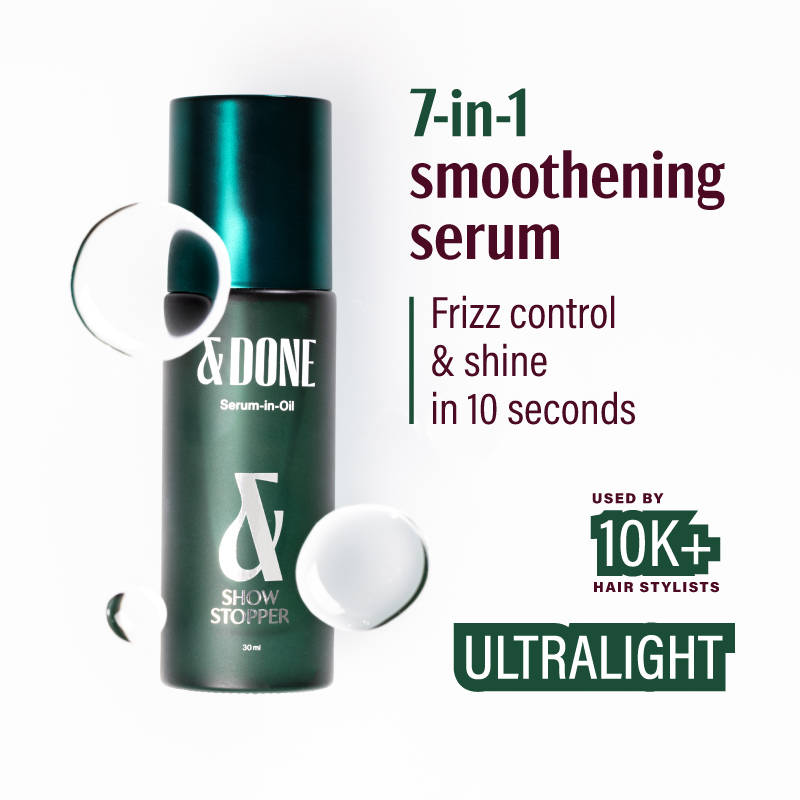 &Done 7-in-1 Serum-in-Oil for Frizz Reduction & 10x Shine