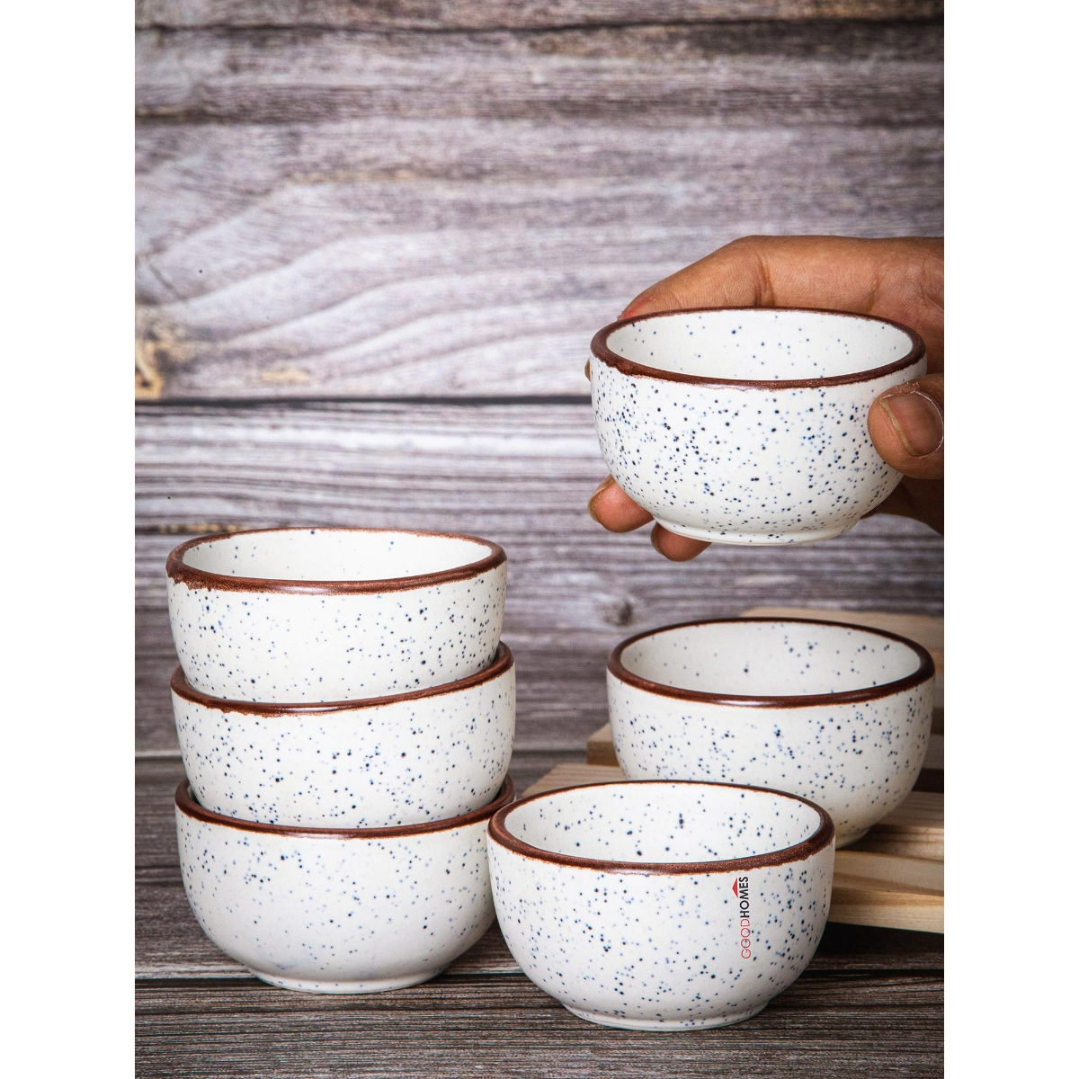 Goodhomes Ceramic Katori (Set of 6) Buy Goodhomes Ceramic Katori (Set