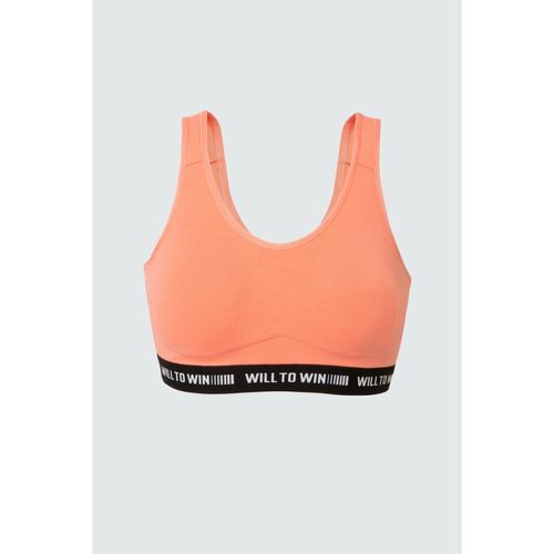 Buy Van Heusen Red Antibacterial Wireless Sports Bra