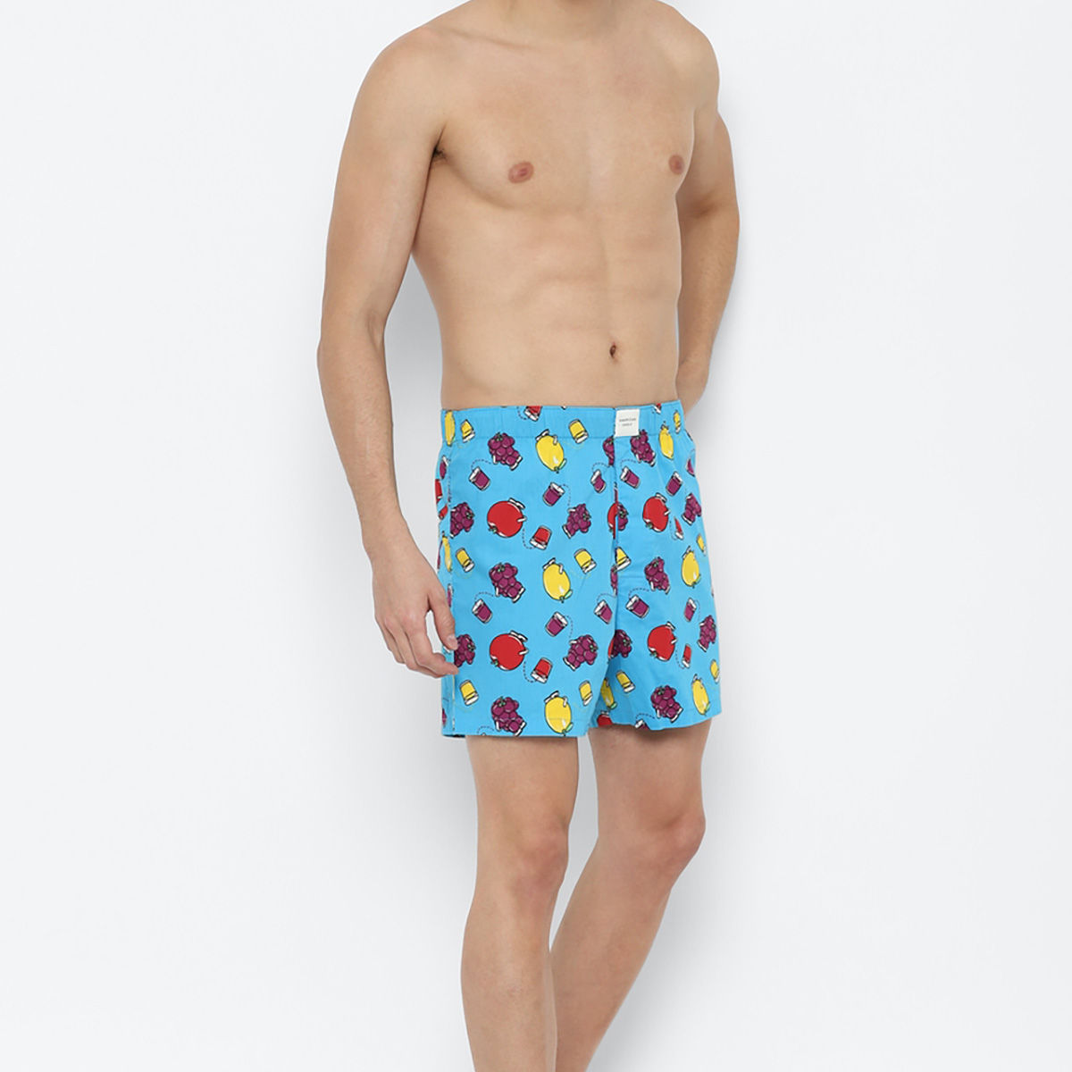 American Eagle Men Blue Fruits Stretch Boxer Short Blue Buy American