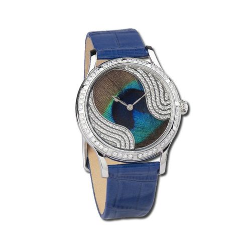 Buy Jaipur Watch Company Peacock Watch Silver Designer Online
