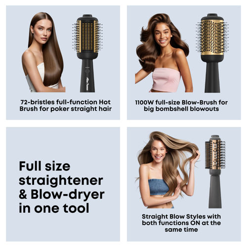 Buy Alan Truman Blow Styling Brush Blow Dryer Brush Hair