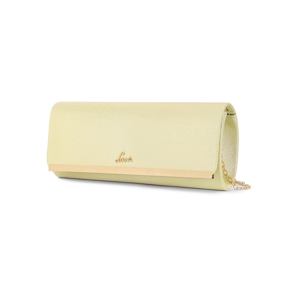 Buy Lavie Dazzy Women's Envelope Clutch (Mt.Gold) (L) Online