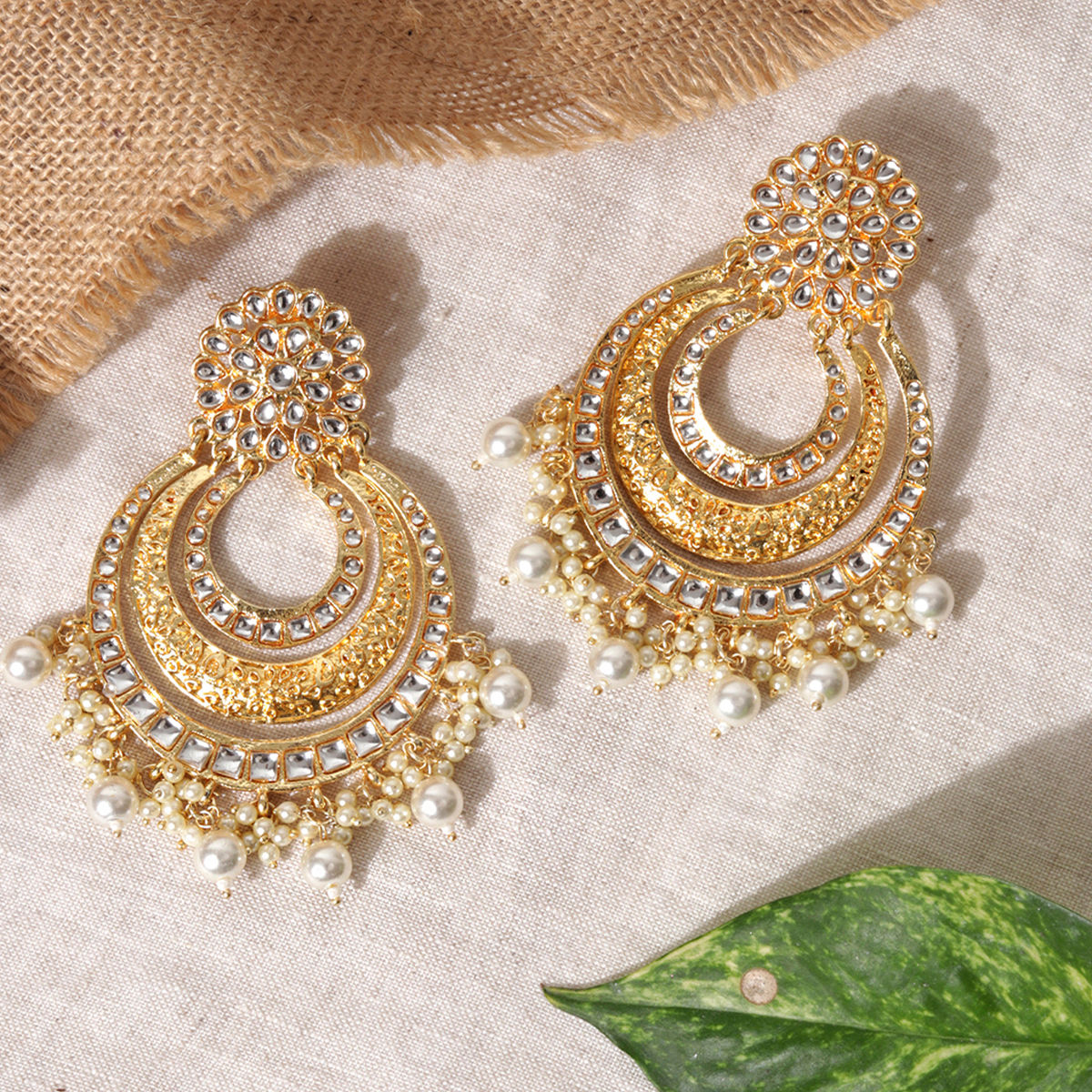 Buy Pearl Drop Earrings Gold Pearl Teardrop Earrings Bridal Online in  India  Etsy