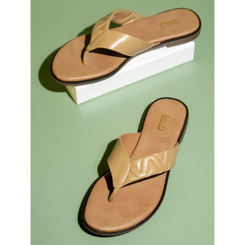 Buy Women Beige Casual Solid Flats Online