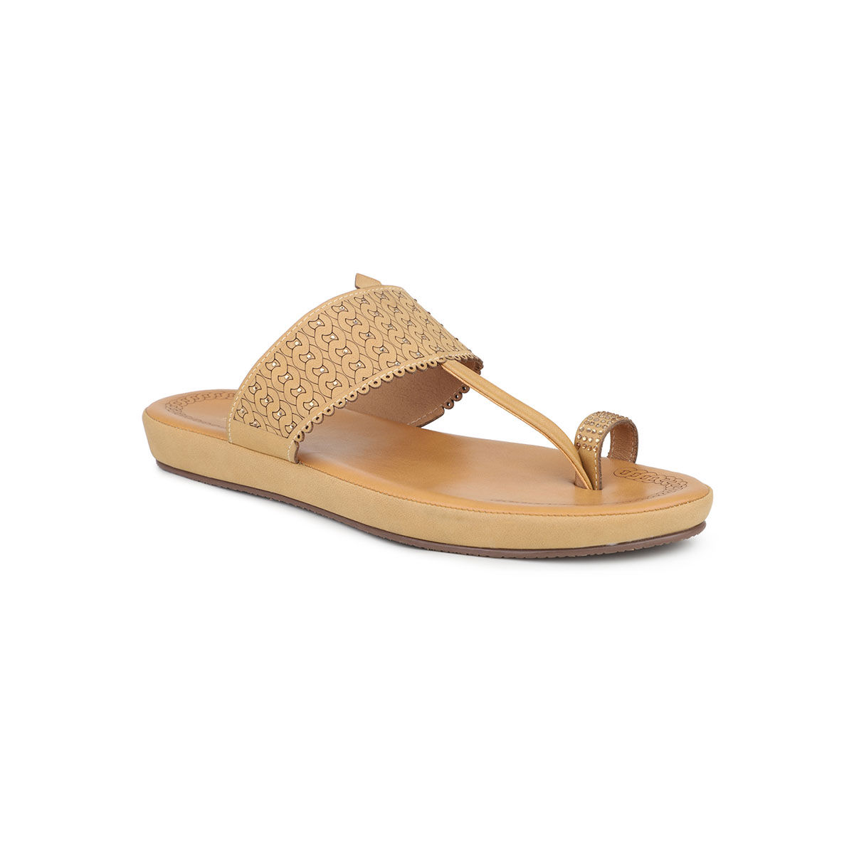 Buy Inc.5 Women Beige Casual One Toe Sandals Online