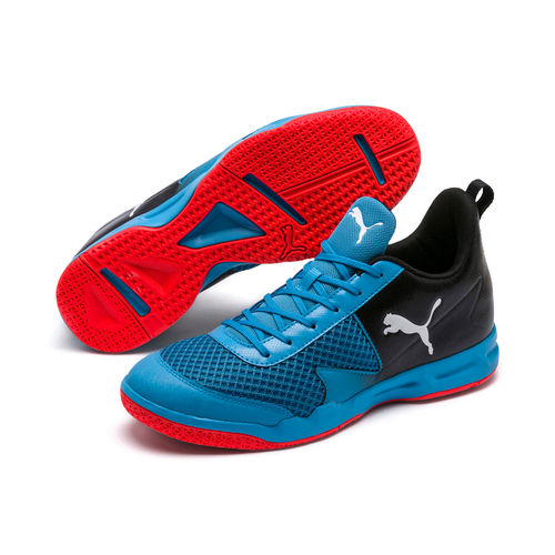 Puma Rise Xt Bleu Azur-Red Blast- Black Training Shoes (12)