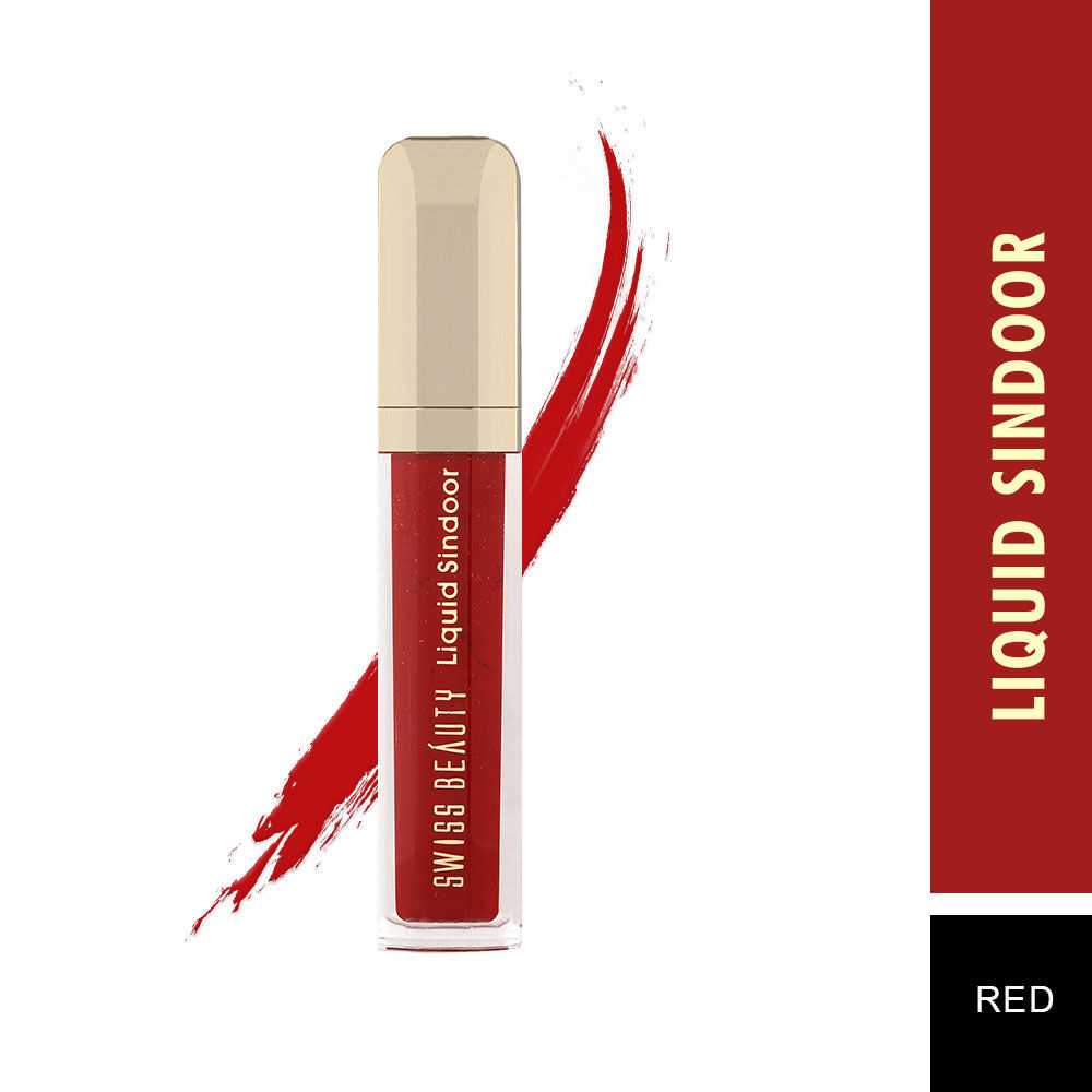 Swiss Beauty Waterproof Bridal Glam Liquid Sindoor - Red