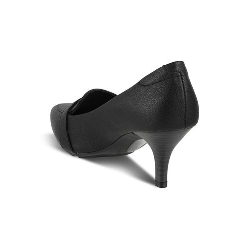 Buy MODARE Black Kitten Heel Pumps Online