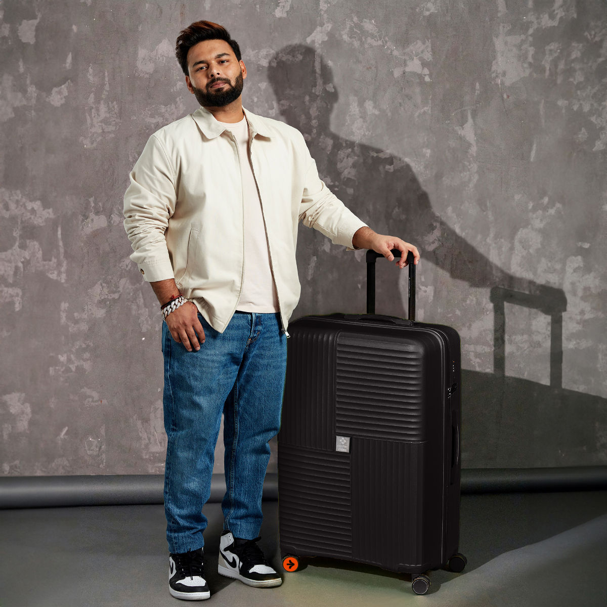 Buy Nasher Miles Black Singapore Hard Sided Polypropylene Cabin