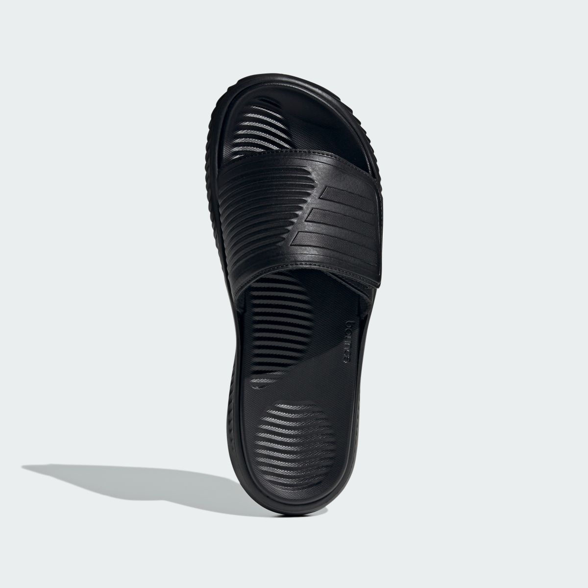 Adidas alphabounce black discount slides